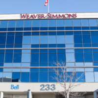 Exterior of Weaver Simmons office building